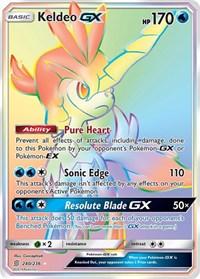 Keldeo GX (Secret) (240/236) [SM - Unified Minds]