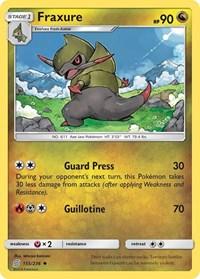Fraxure (155/236) [SM - Unified Minds] | Card Merchant Takapuna