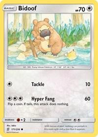 Bidoof (171/236) [SM - Unified Minds] | Card Merchant Takapuna