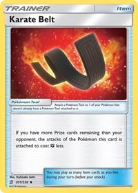 Karate Belt (201/236) [SM - Unified Minds] | Card Merchant Takapuna
