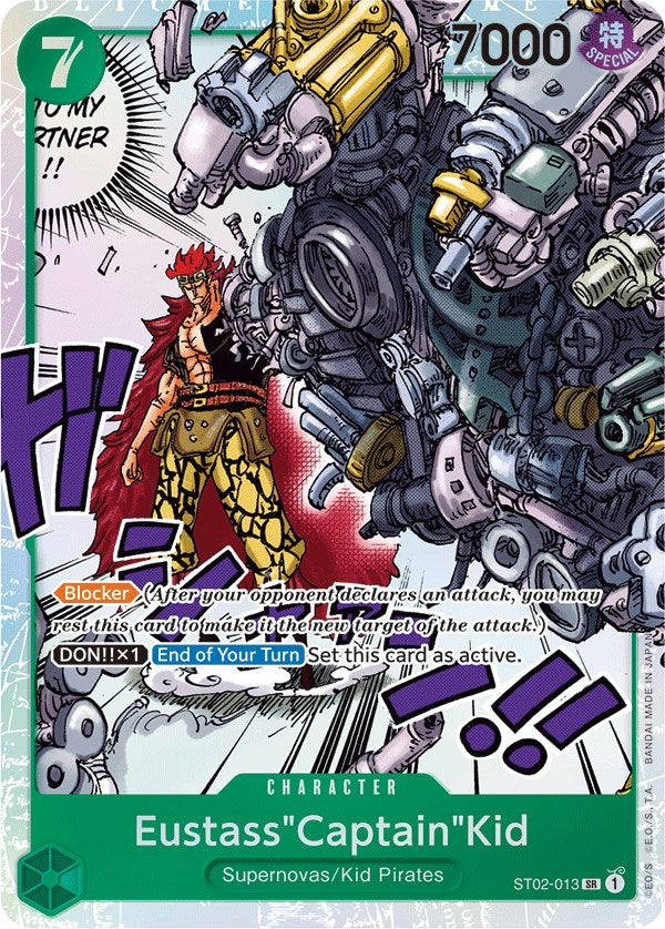 Eustass"Captain"Kid (013) [Starter Deck: Worst Generation] | Card Merchant Takapuna