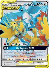 Moltres & Zapdos & Articuno GX (Full Art) (66/68) [Hidden Fates] | Card Merchant Takapuna