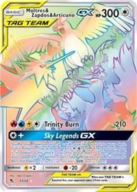 Moltres & Zapdos & Articuno GX (Secret) (69/68) [Hidden Fates] | Card Merchant Takapuna