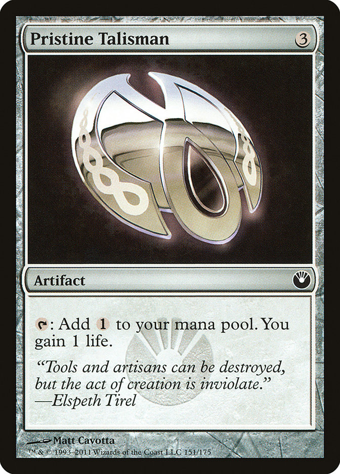Pristine Talisman (Game Day) [New Phyrexia Promos] | Card Merchant Takapuna