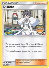Diantha - 105/131 (Regional Championship Promo) [Staff] (105) [League & Championship Cards]