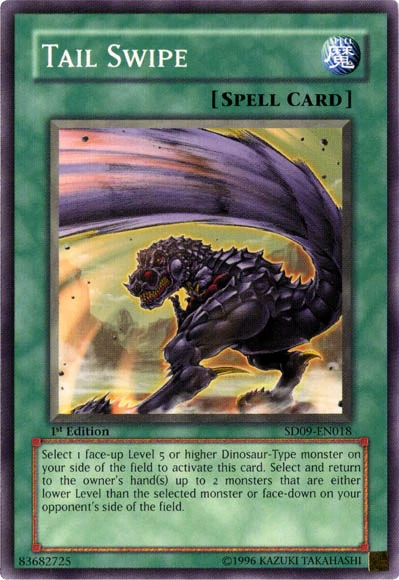 Tail Swipe [SD09-EN018] Common | Card Merchant Takapuna