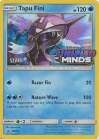 Tapu Fini - SM203 (Staff Prerelease Promo) (SM203) [SM Promos] | Card Merchant Takapuna