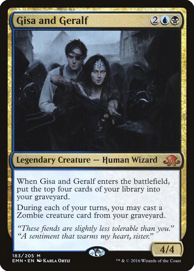 Gisa and Geralf [Eldritch Moon] | Card Merchant Takapuna