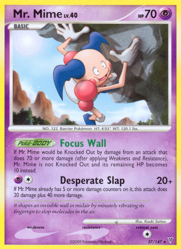 Mr. Mime (37/147) [Platinum: Supreme Victors] | Card Merchant Takapuna