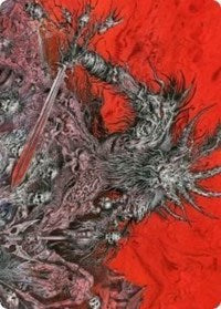 Varragoth, Bloodsky Sire Art Card [Kaldheim Art Series] | Card Merchant Takapuna