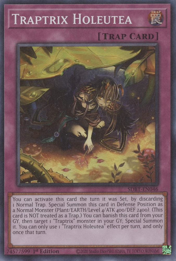 Traptrix Holeutea [SDBT-EN046] Super Rare | Card Merchant Takapuna