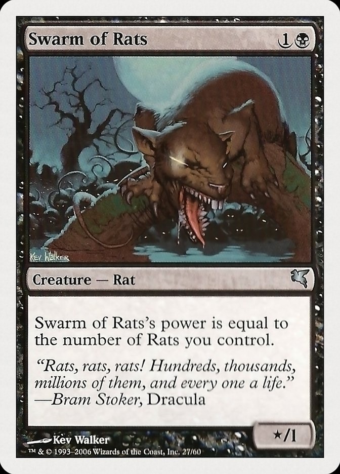 Swarm of Rats (27) [Hachette UK] | Card Merchant Takapuna