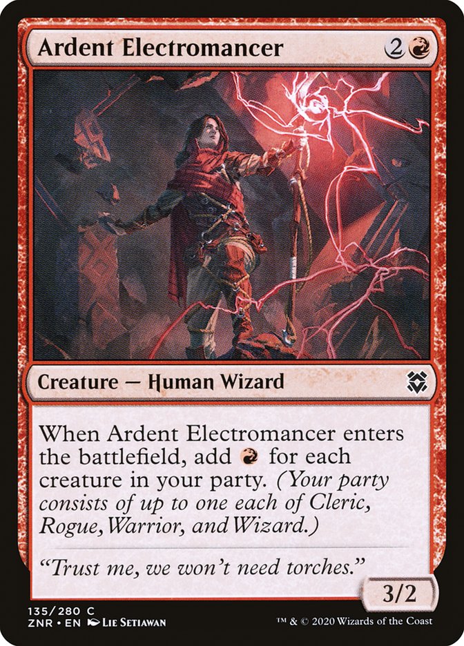 Ardent Electromancer [Zendikar Rising] | Card Merchant Takapuna
