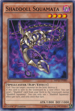 Shaddoll Squamata [MP15-EN080] Common | Card Merchant Takapuna