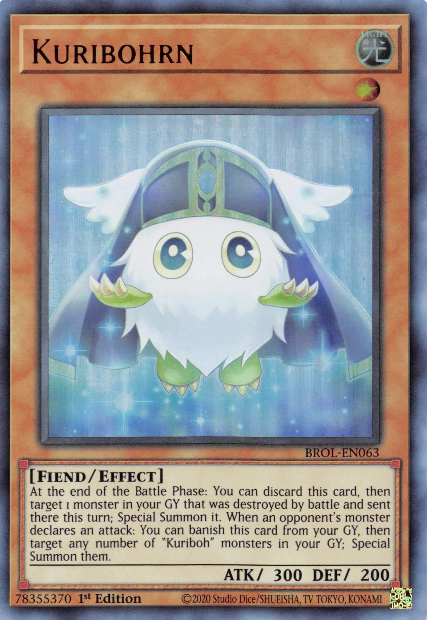 Kuribohrn [BROL-EN063] Ultra Rare | Card Merchant Takapuna