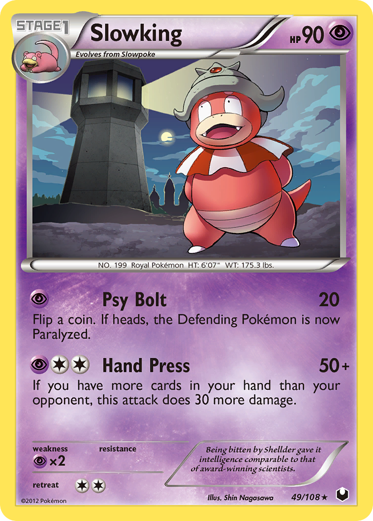 Slowking (49/108) [Black & White: Dark Explorers] | Card Merchant Takapuna