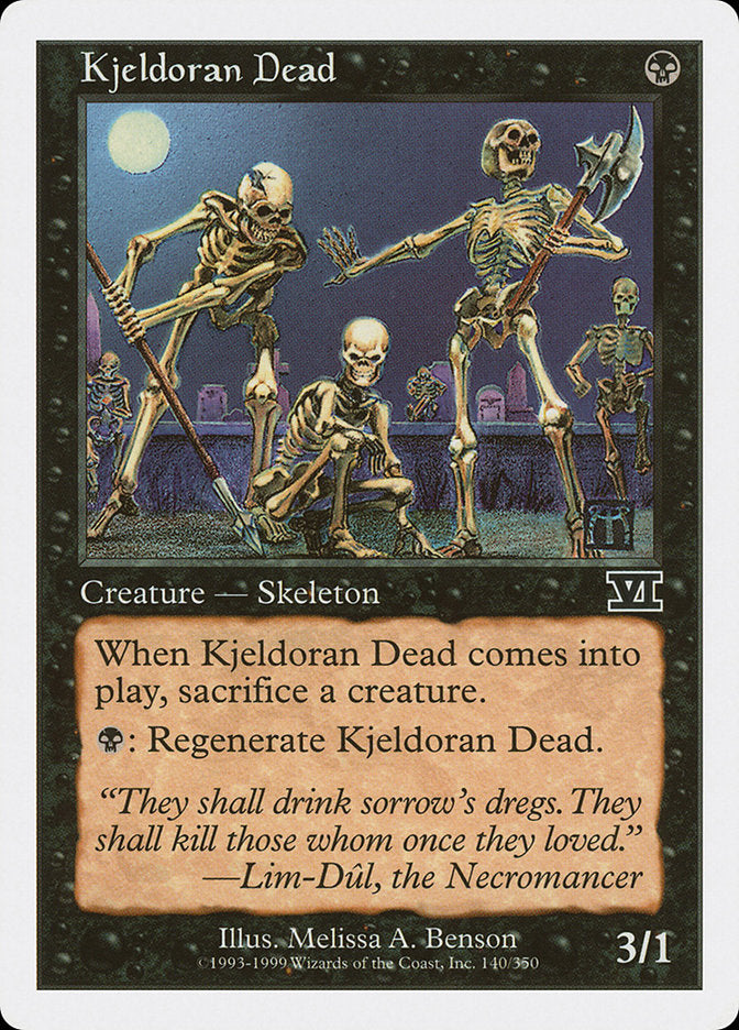 Kjeldoran Dead [Classic Sixth Edition] | Card Merchant Takapuna