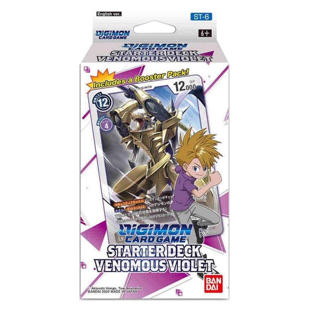Digimon Venomous Violet Starter Deck | Card Merchant Takapuna