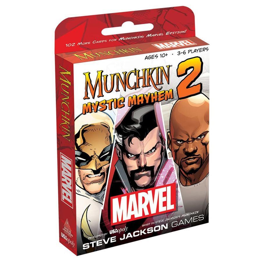 Munchkin Marvel Mystic Mayhem Expansion | Card Merchant Takapuna