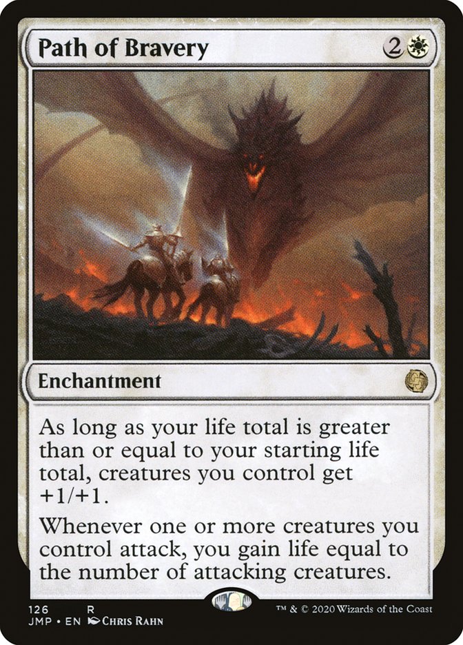 Path of Bravery [Jumpstart] | Card Merchant Takapuna