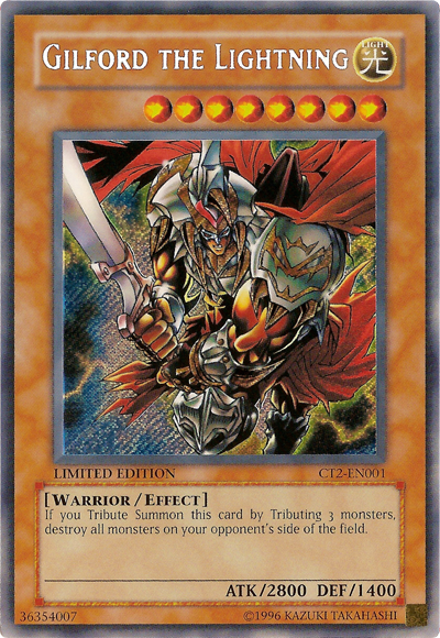 Gilford the Lightning [CT2-EN001] Secret Rare | Card Merchant Takapuna
