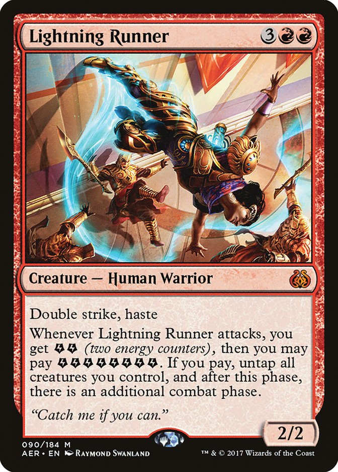 Lightning Runner [Aether Revolt] | Card Merchant Takapuna