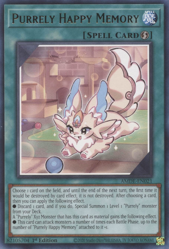 Purrely Happy Memory [AMDE-EN021] Rare | Card Merchant Takapuna