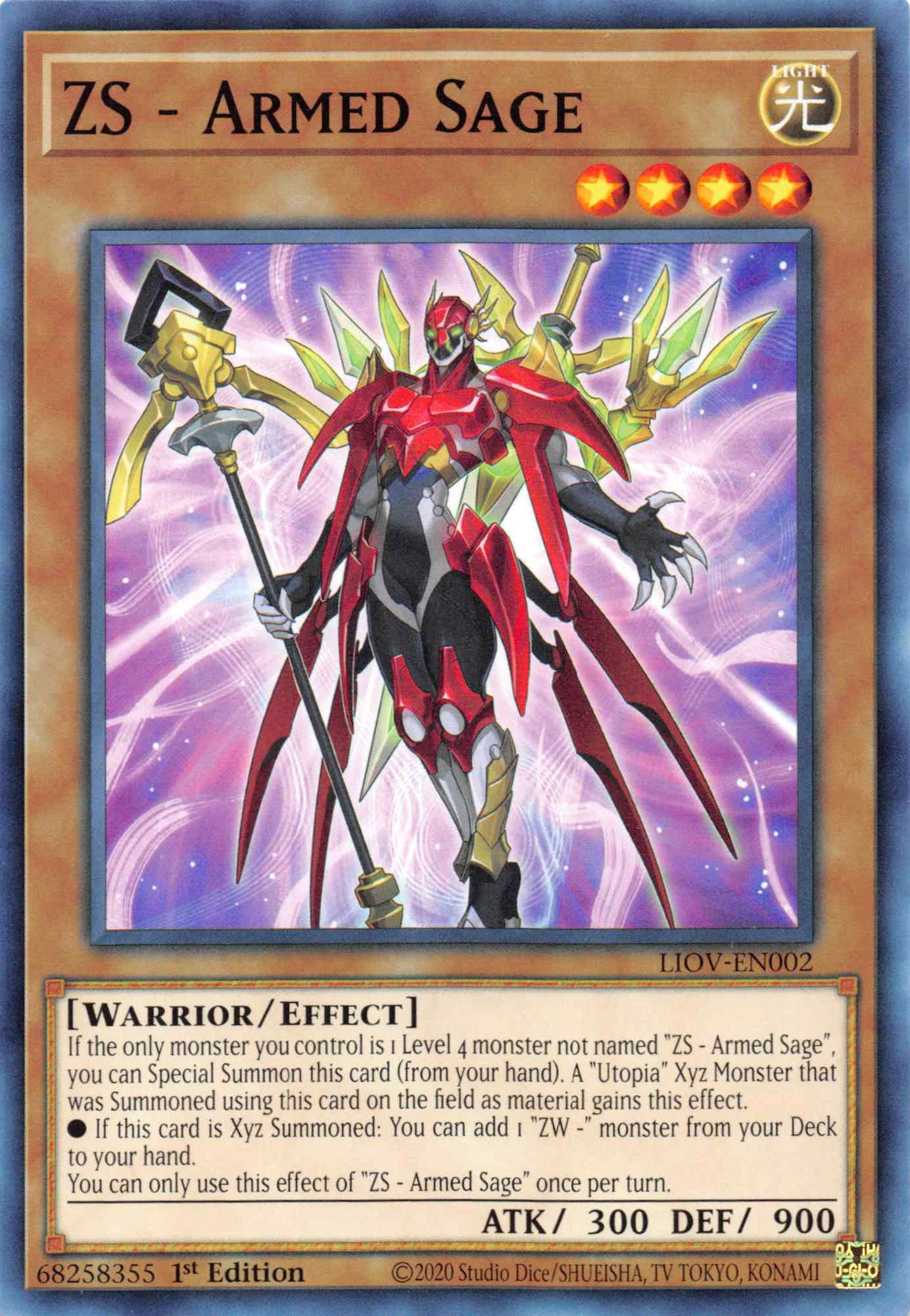 ZS - Armed Sage [LIOV-EN002] Common | Card Merchant Takapuna