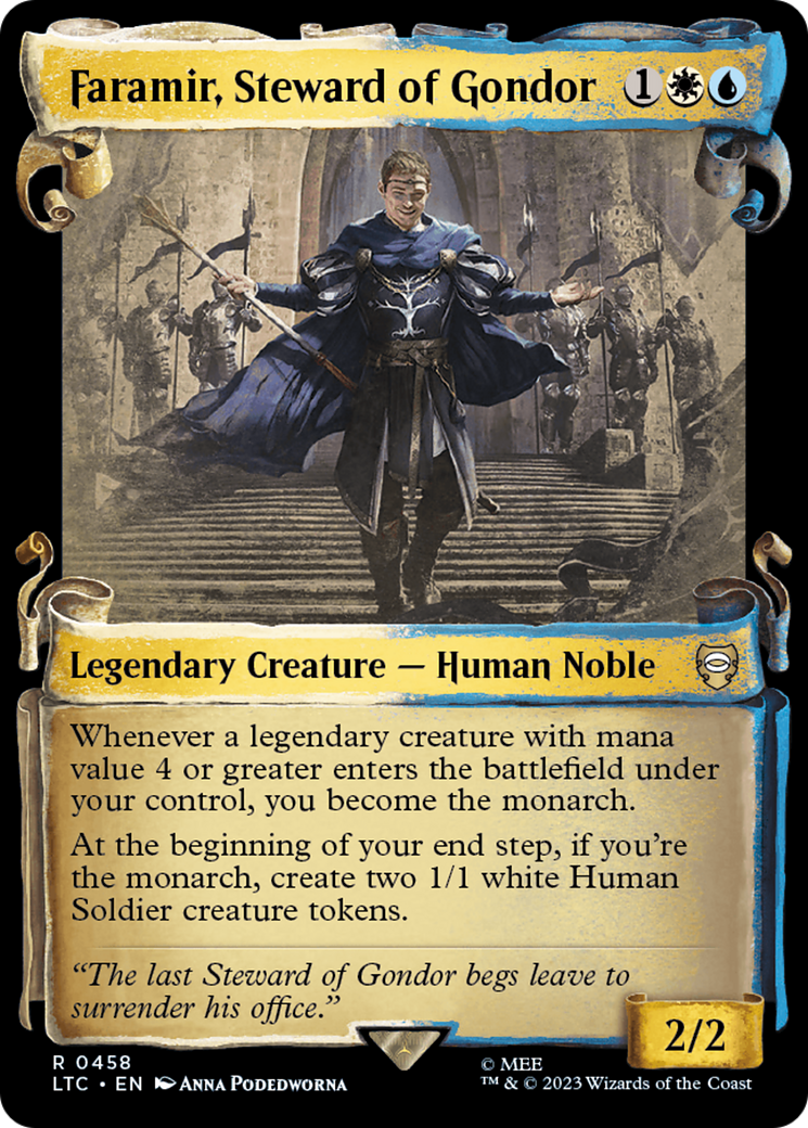 Faramir, Steward of Gondor [The Lord of the Rings: Tales of Middle-Earth Commander Showcase Scrolls] | Card Merchant Takapuna