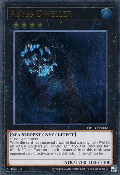 Abyss Dweller [OP13-EN002] Ultimate Rare | Card Merchant Takapuna