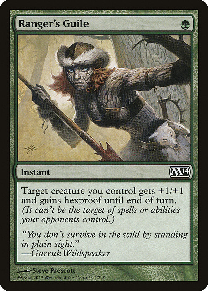 Ranger's Guile [Magic 2014] | Card Merchant Takapuna