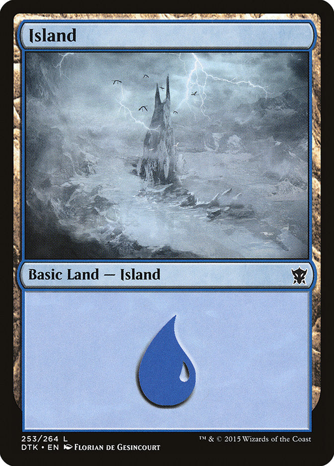 Island (253) [Dragons of Tarkir] | Card Merchant Takapuna