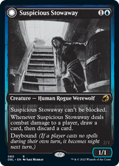 Suspicious Stowaway // Seafaring Werewolf [Innistrad: Double Feature] | Card Merchant Takapuna