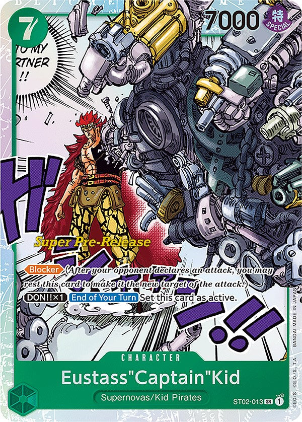 Eustass"Captain"Kid (013) [Super Pre-Release Starter Deck: Worst Generation] | Card Merchant Takapuna