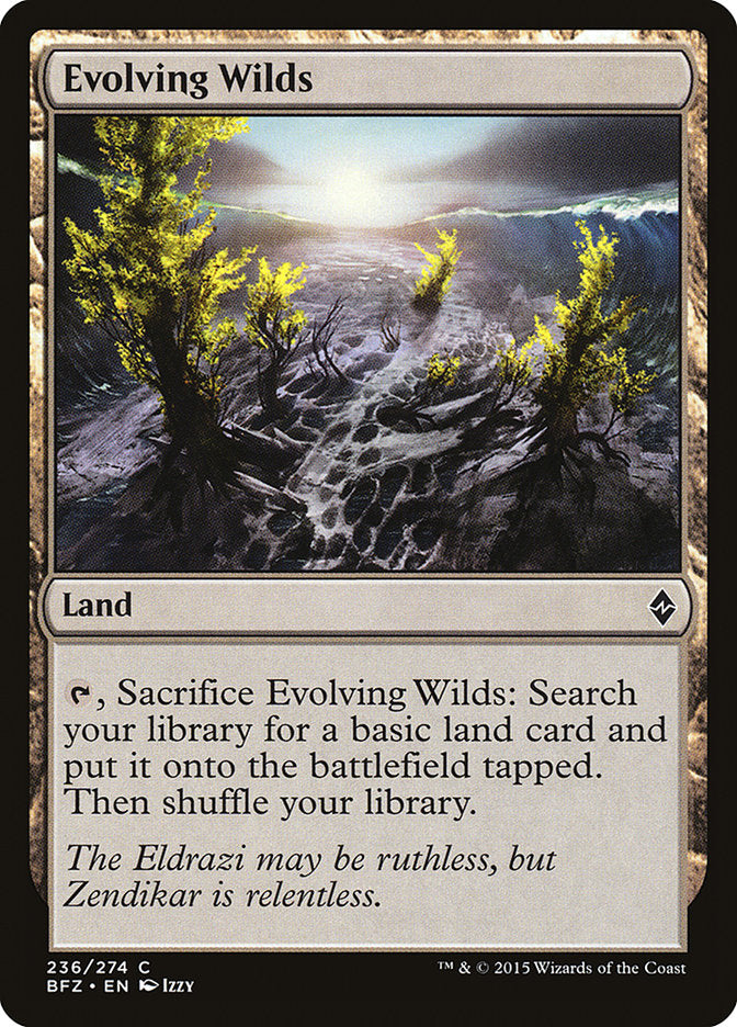 Evolving Wilds [Battle for Zendikar] | Card Merchant Takapuna