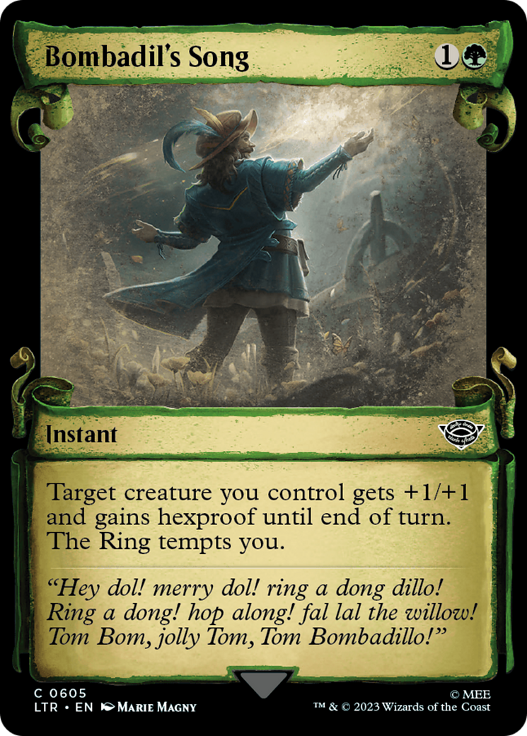 Bombadil's Song [The Lord of the Rings: Tales of Middle-Earth Showcase Scrolls] | Card Merchant Takapuna