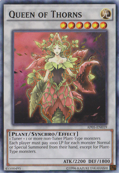 Queen of Thorns [AP05-EN019] Common | Card Merchant Takapuna