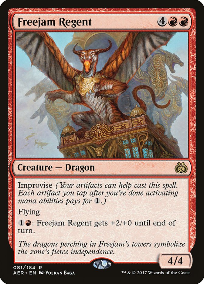 Freejam Regent [Aether Revolt] | Card Merchant Takapuna