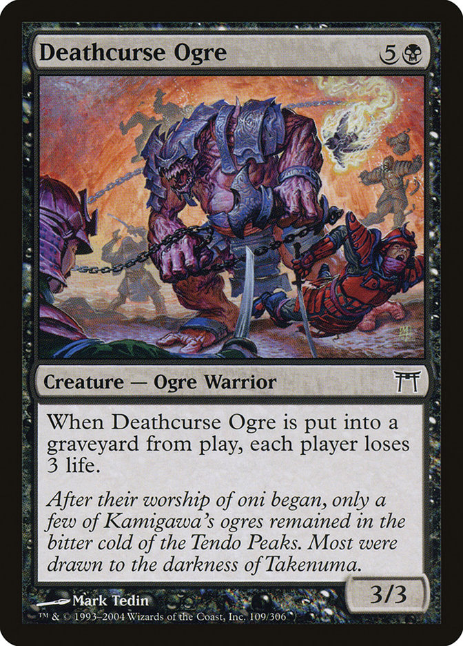 Deathcurse Ogre [Champions of Kamigawa] | Card Merchant Takapuna