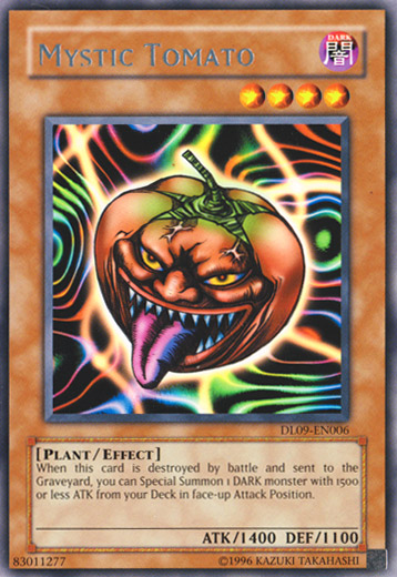 Mystic Tomato (Silver) [DL09-EN006] Rare | Card Merchant Takapuna