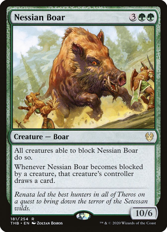 Nessian Boar [Theros Beyond Death] | Card Merchant Takapuna