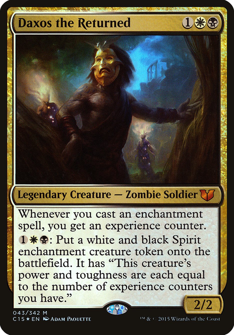 Daxos the Returned (Oversized) [Commander 2015 Oversized] | Card Merchant Takapuna