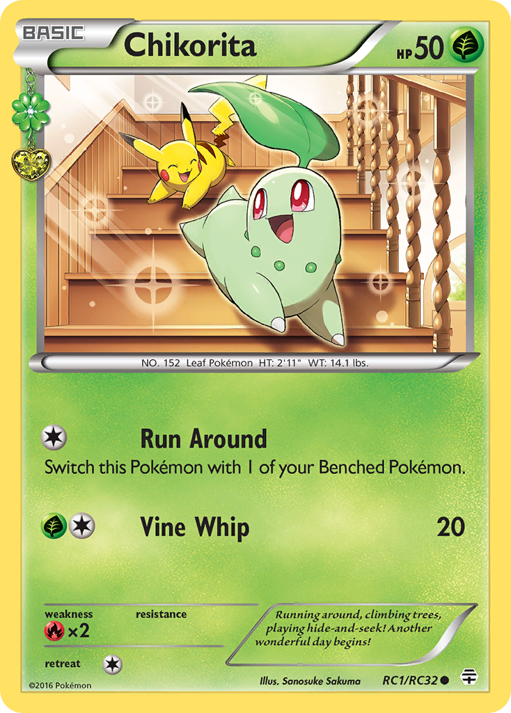 Chikorita (RC1/RC32) [XY: Generations] | Card Merchant Takapuna
