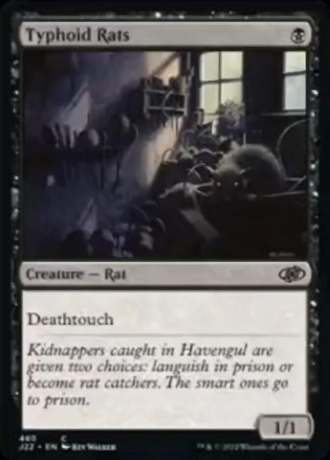 Typhoid Rats [Jumpstart 2022] | Card Merchant Takapuna