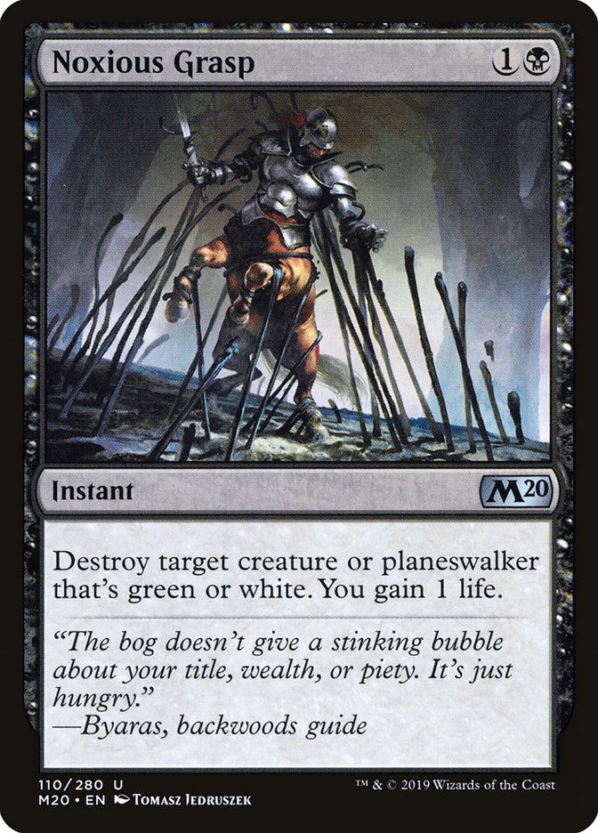 Noxious Grasp [Core Set 2020] | Card Merchant Takapuna