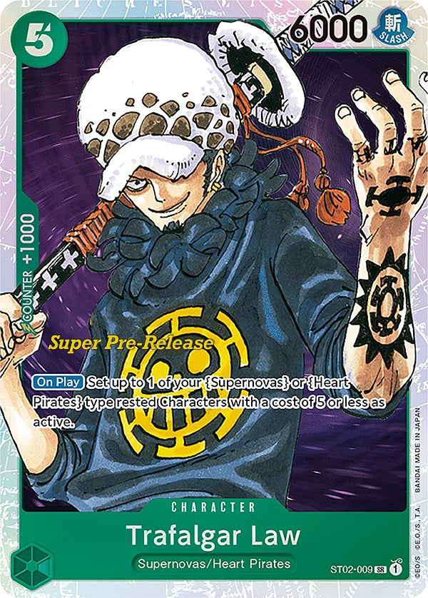 Trafalgar Law [Super Pre-Release Starter Deck: Worst Generation] | Card Merchant Takapuna