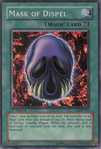 Mask of Dispel [LON-017] Super Rare | Card Merchant Takapuna
