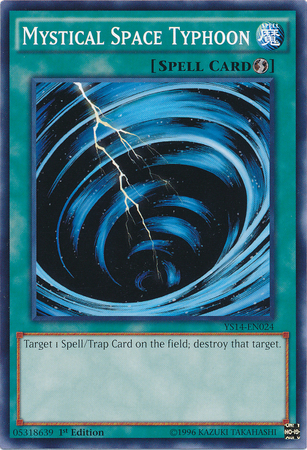 Mystical Space Typhoon [YS14-EN024] Common | Card Merchant Takapuna