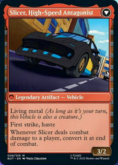 Slicer, Hired Muscle // Slicer, High-Speed Antagonist [Transformers] | Card Merchant Takapuna