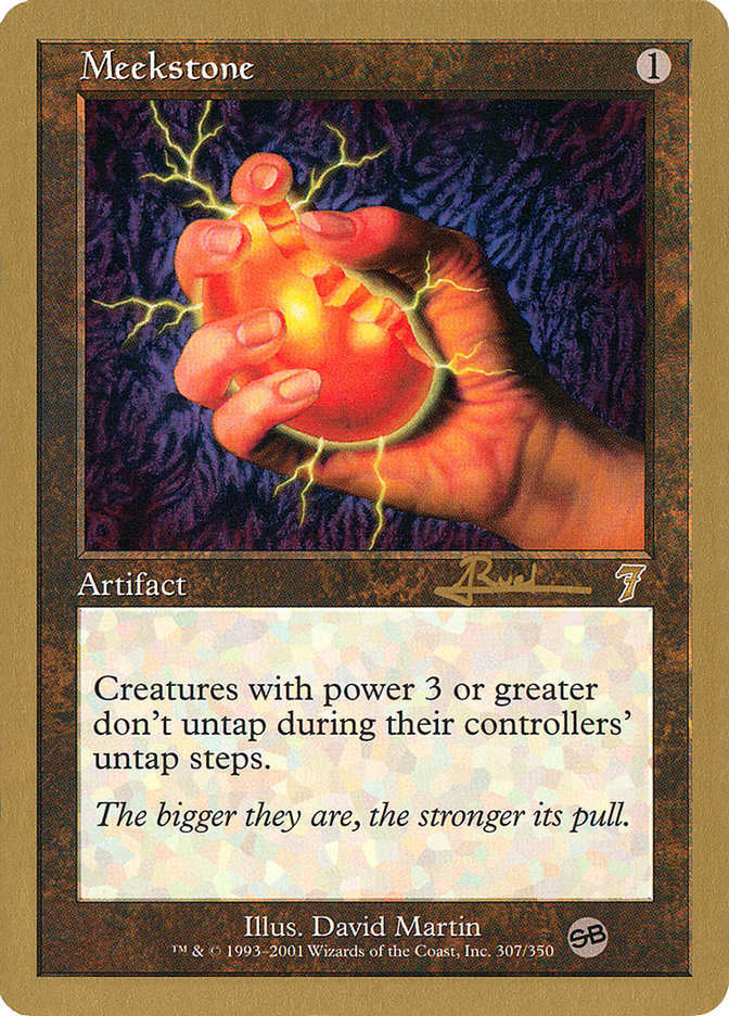 Meekstone (Antoine Ruel) (SB) [World Championship Decks 2001] | Card Merchant Takapuna